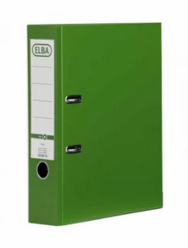 Image of Elba Board Lever Arch File A4 Green - 10 Pack