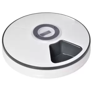 Image of Pawhut Pet Feeder W/ Digital Timer Six-Meal Food Dispenser Trays