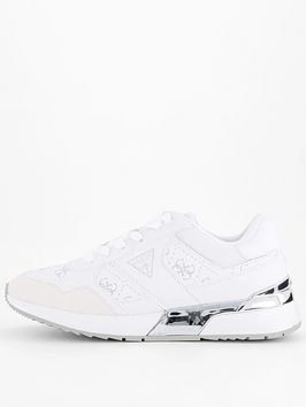 Image of Guess Womens Trainers Guess Mickay Blanc Female 36 FLFMIC-ELE12-WHIGR
