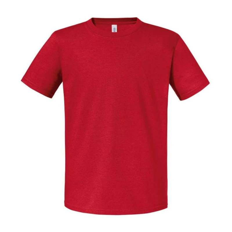 Image of Jerzees Colours Eco Premium boys's Children's T shirt in Red