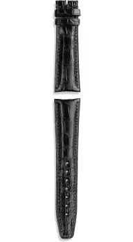 Image of IWC Strap Alligator Black For Folding Clasp XS