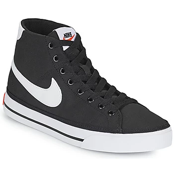 Image of Nike W NIKE COURT LEGACY CNVS MID womens Shoes Trainers in Black