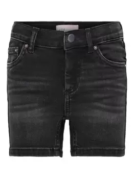 Image of ONLY Konblush Denim Shorts Women Black