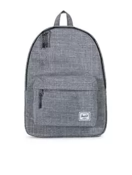 Image of Herschel Classic Backpack - Raven Crosshatch, Raven Crosshatch, Women