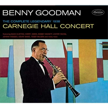 Image of Benny Goodman - The Complete Legendary 1938 Carniegie Hall Concert CD