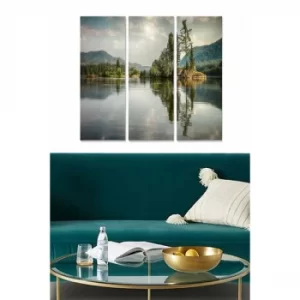 Image of MDF2411409 Multicolor Decorative MDF Painting (3 Pieces)