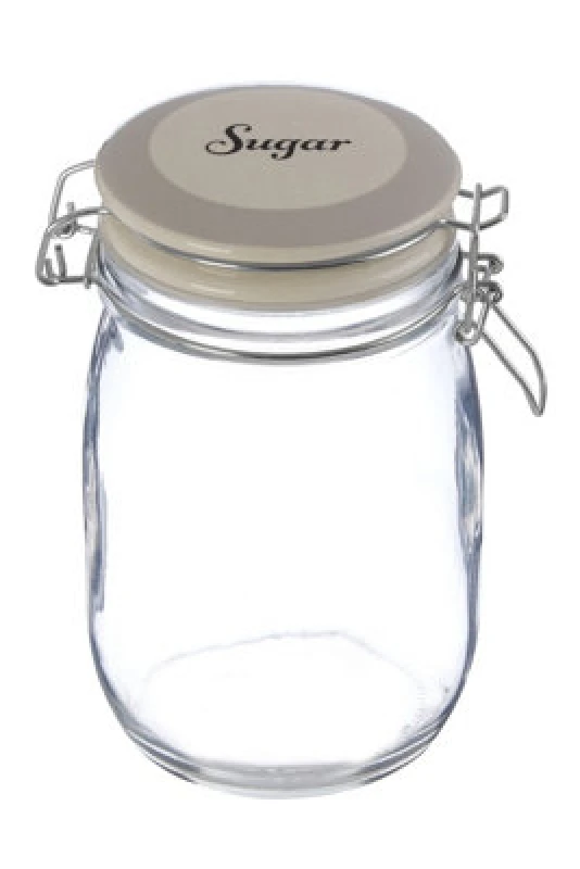 Image of Premier Housewares Grocer Sugar Storage Jar Clear