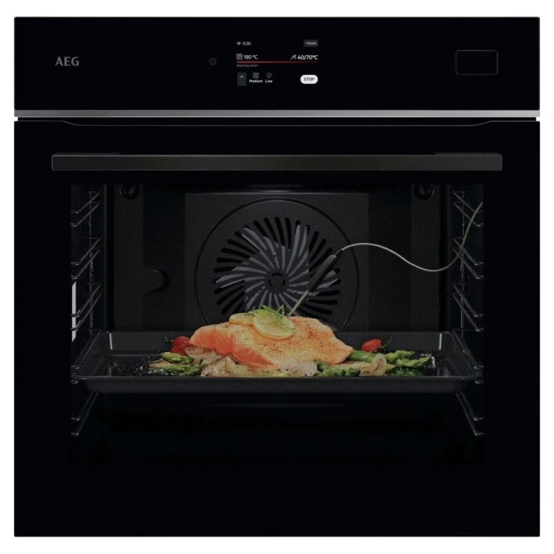 Image of AEG 8000 MealAssist TB8SB731AB Built In Electric Single Oven - Black - A++ Rated