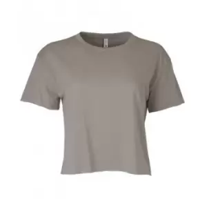 Image of Next Level Womens/Ladies Festival Cali Short-Sleeved T-Shirt (XXL) (Ash)