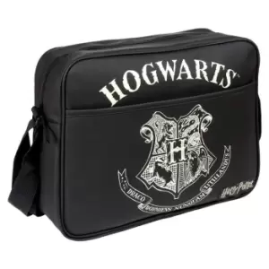 Image of Harry Potter Hogwarts Messenger Bag (One Size) (Black)