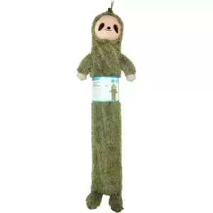 Image of Hot Water Bottle 2L Sloth with Plush Floral Cover Pain Relief for Neck, Back, Shoulder, Legs, Arthritis