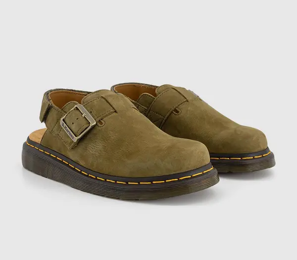 Image of Dr. Martens Jorge Ii M Sandal Muted Olive Green, 9