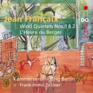 Image of Jean Francaix - Jean Francaix: Wind Quintets Nos. 1 & 2/... CD Album - Used