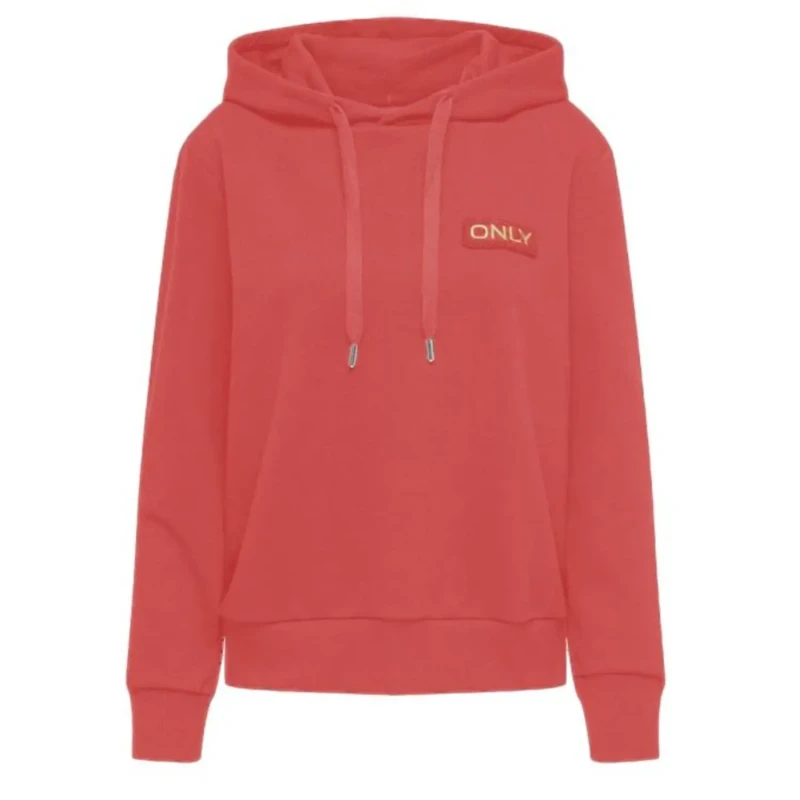 Image of Only Womens hooded sweatshirt Only Onlnora Rouge Female S
