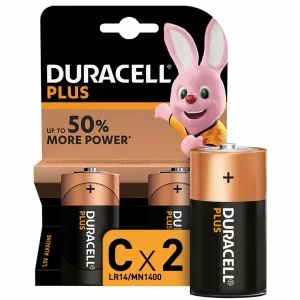 Image of Duracell Plus Batteries C