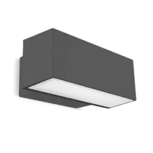Image of Afrodita Outdoor LED Down Light Urban Grey, Partly-Sandblasted IP66 34.6W 3000K Dimmable
