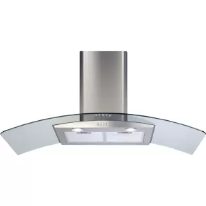 Image of CDA ECP102 100cm Curved Chimney Cooker Hood