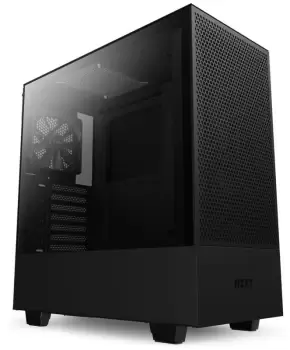 Image of NZXT H510 Flow Black Mid Tower Tempered Glass PC Gaming Case