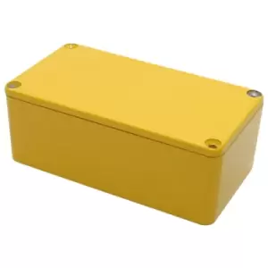 Image of Hammond 1590Bsyl Enclosure, Multipurpose, Alum, Yellow