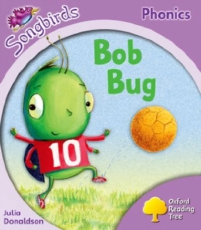 Image of Julia Donaldson Oxford Reading Tree Songbirds Phonics: Level 1+: Bob Bug Book Multi unisex