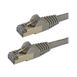 Image of Startech 0.5m CAT6A Patch Cable Grey