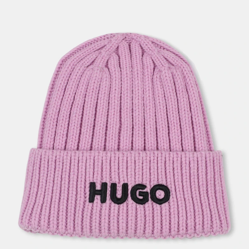 Image of Hugo Kids Knitted Beanie Violet 911 female One Size
