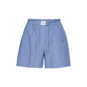 Image of Tommy Hilfiger Org Cotton Stripe Boxer Short - Blue