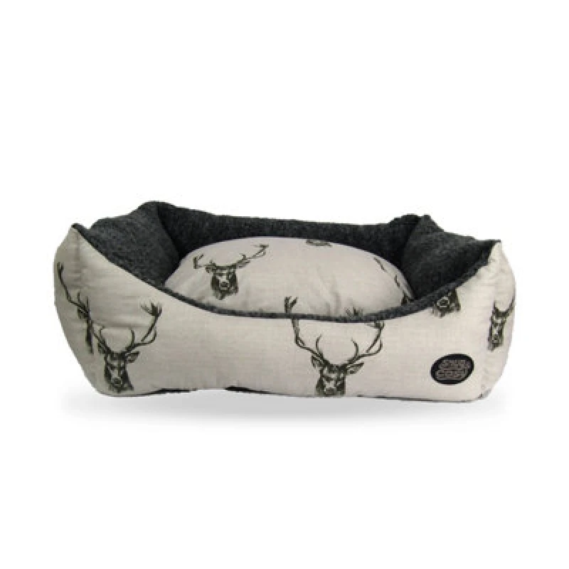 Image of Snug & Cosy Pets Snug And Cosy Stag Rectangle Bed 30" Large