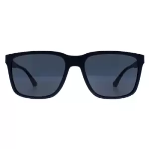 Image of Rectangle Matte Blue Dark Blue EA4047