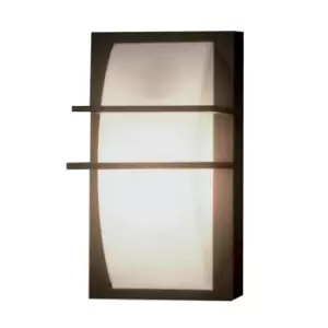 Image of Outdoor IP65 Wall Light Graphite LED E27 100W