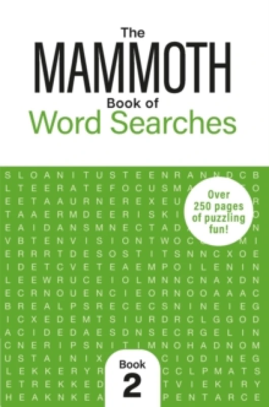 Image of The Mammoth Book of Word Searches 2 : Over 250 Pages of Puzzling Fun Paperback / softback