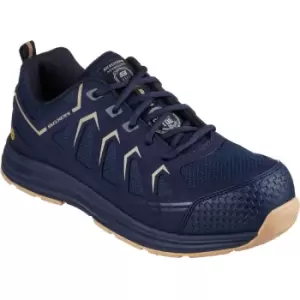 Image of Skechers Mens Malad II Memory Foam Safety Toe Trainers UK Size 6 (EU 39.5)