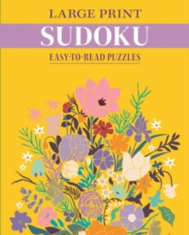 Image of Large Print Sudoku : Easy-to-Read Puzzles Paperback / softback