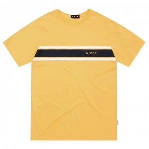 Image of Nicce T Shirt Mens - Apricot
