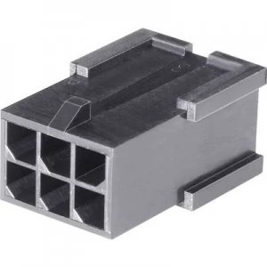 Image of TE Connectivity 794616 6 Pin enclosure cable Micro MATE N LOK Total number of pins 6 Contact spacing 3mm