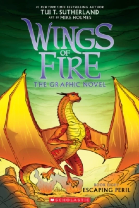 Image of Escaping Peril (Wings of Fire #8) Paperback / softback