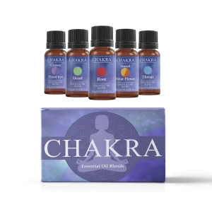 Image of Mystic Moments Chakra Essential Oils Blend Gift Pack