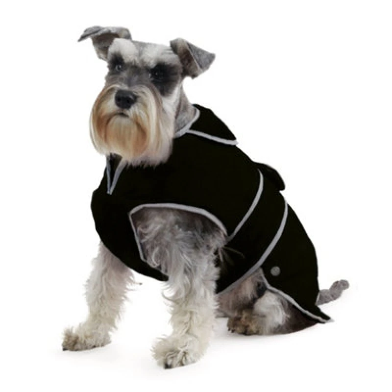 Image of Ancol Waterproof All Weather Stormguard Dog Coat Black
