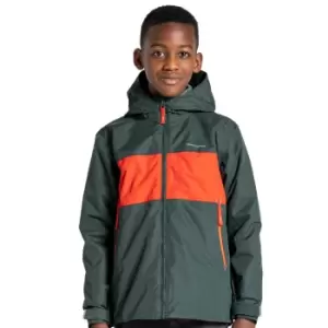 Image of Craghoppers Boys Bellamy Waterproof Reflective Jacket 5-6 Years - Chest 23.25-24' (59-61cm)