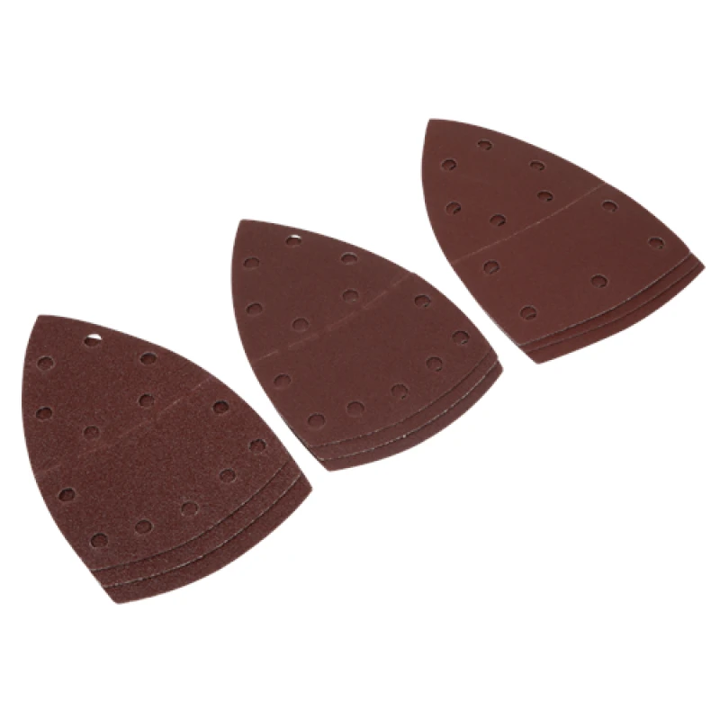 Image of Sealey 9pc Detail Sander - 90mm Sanding Sheet Set