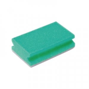 Image of Robert Scott Finger Grip Scourers Green 130x70x40mm Pack of 10 SPCAGN60I