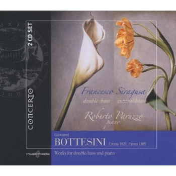 Image of Giovanni Bottesini - Giovanni Bottesini: Works for Double-bass and Piano CD