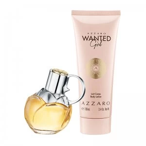 Image of Azzaro Wanted Girl Gift Set 30ml Eau de Parfum + 100ml Body Lotion