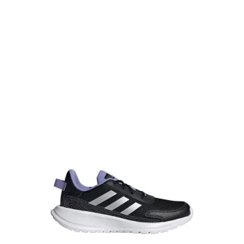 Image of adidas Tensaur Shoes Kids - Core Black / Silver Metallic /
