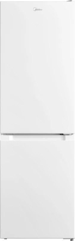 Image of Midea MDRB254FGE01 150cm 60/40 Small Frost Free Fridge Freezer - White - E Rated, White