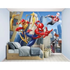 Image of Walltastic Spiderman Wall Mural