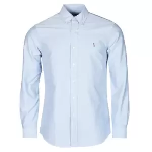Image of Polo Ralph Lauren LORENZ mens Long sleeved Shirt in Blue - Sizes EU XXL,EU S,EU M,EU L,EU XL,EU XS
