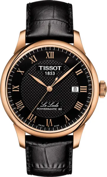 Image of Tissot Watch Le Locle Mens - Black TS-910