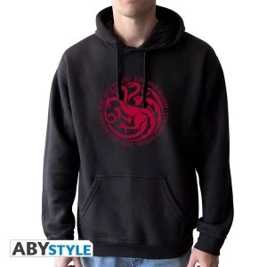Image of Game Of Thrones - Targaryen Hoodie - Black