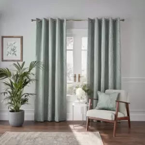 Image of Ashley Wilde Wilstone Blackout Curtains, 117 x 183cm, Spa